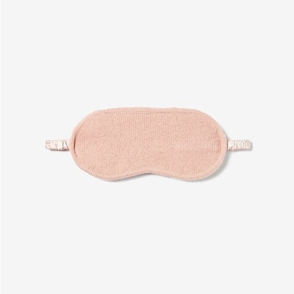 Express x You Cashmere Sleep Mask | Express Eye Mask in Blush Pink